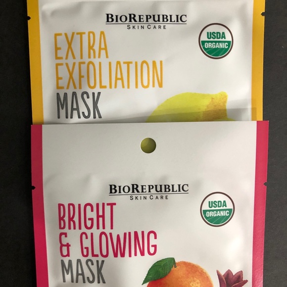 3 Set Bundle Face Mask Organic Exp 11/21+. - Picture 2 of 3